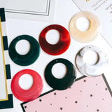 Acrylic Eardrop Round Shape Earring Charms 20pcs