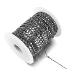 5M 1.6mm Copper Press Rounding Chains for Jewelry Making