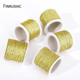 Gold/Silver Thread Cord Rope for DIY Jewelry Making