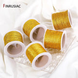 Gold/Silver Thread Cord Rope for DIY Jewelry Making