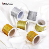 Gold/Silver Thread Cord Rope for DIY Jewelry Making