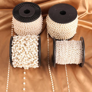 1 Meter Stainless Steel Pearl Chain for Jewelry Making Supplies