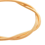 5Pcs 18K Spiral Copper Wire 1.6mm French DIY Necklace Jewelry Making