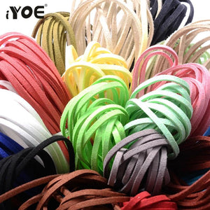 38 Colors 2.5mm Velvet Faux Suede Cord for Bracelet Necklace