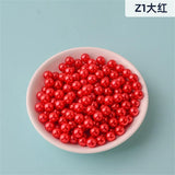 3mm-10mm Pearl DIY Plastic Beads No Holes 23pc