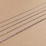 5M Stainless Steel Oval Cable Chains DIY Jewelry Making