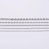 5M Stainless Steel Oval Cable Chains DIY Jewelry Making
