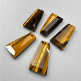 Natural Stone Pendant Trapezoid Amethysts Quartzs Gems for Jewelry Making