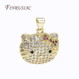 Animal Christmas Charms for Jewelry Making DIY Necklace Accessories