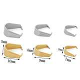 Stainless Steel Pendants Clips Clasps Bails for DIY Necklace Connectors