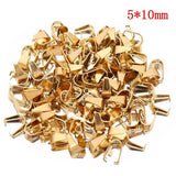 Stainless Steel Pendants Clips Clasps Bails for DIY Necklace Connectors