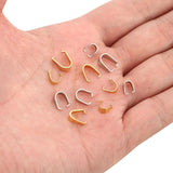 Stainless Steel Pendants Clips Clasps Bails for DIY Necklace Connectors