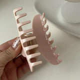 Zircon Five Star Large Hairgrips Crystal Hair Clip Ponytail Holder