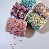 1 Meter Natural Stone Chains Pearl Chain for DIY Jewelry Making
