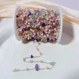 1 Meter Natural Stone Chains Pearl Chain for DIY Jewelry Making
