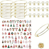 150pcs Christmas Charm Pendant DIY Jewelry Making