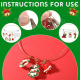 150pcs Christmas Charm Pendant DIY Jewelry Making