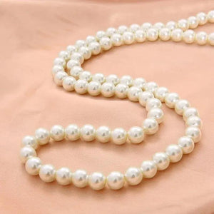 Colorful Round Glass Pearl Loose Beads DIY String Necklace Jewelry Accessories