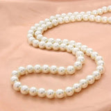 Colorful Round Glass Pearl Loose Beads DIY String Necklace Jewelry Accessories