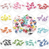 30pcs Lobster Clasp Jump Rings Multicolor DIY Jewelry Making Findings