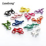30pcs Lobster Clasp Jump Rings Multicolor DIY Jewelry Making Findings