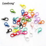 30pcs Lobster Clasp Jump Rings Multicolor DIY Jewelry Making Findings