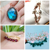 0.15-1.0mm Craft Copper Wire DIY Necklace Earring Jewelry Making