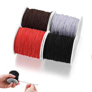 100M Elastic Cord Beading Stretch Thread Macrame Cord String Rope Bead