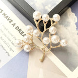 10pcs Gold/Silver Alloy Branch Decorations DIY Pearl Embellishments