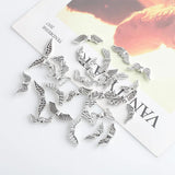 30Pcs Angel Wing Spacer Beads Tibetan Alloy Charm Bead DIY Jewelry Making