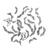 30Pcs Angel Wing Spacer Beads Tibetan Alloy Charm Bead DIY Jewelry Making