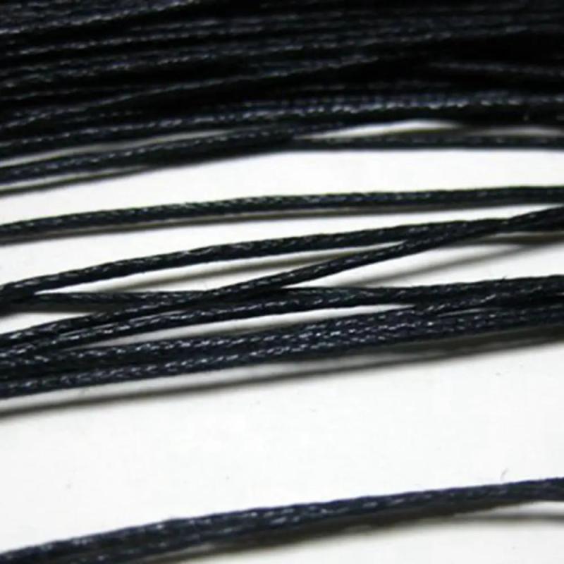 100 Meters Waxed Cotton Beading Cord 1mm Bracelet Necklace