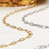 2M Stainless Steel Chain for Jewelry Making DIY Necklace Bracelet Choker