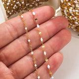 Enamel Lips Chain Lot for DIY Jewelry Bracelet Necklace Making
