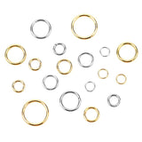 100pcs Stainless Steel Open Jump Rings 3-10 mm Lot for DIY Jewelry Making