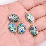 Abalone Shell Zodiac Sign Constellation Pendants 12 Horoscope Charms