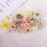European Artificial Flower Head for Home Decor and Wedding Wall Decoration