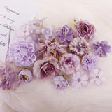 European Artificial Flower Head for Home Decor and Wedding Wall Decoration