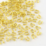 200Pcs Brass Wire Guardian Protectors 4.5x4x1mm