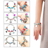 68Pcs Bead Bracelet Making Kit Unicorn Charm Jewelry Supplies DIY Craft Accessor