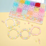 8mm Round Beads Bracelet Making Kit, Turquoise Turtle Starfish Beads for Women