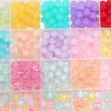 8mm Round Beads Bracelet Making Kit, Turquoise Turtle Starfish Beads for Women