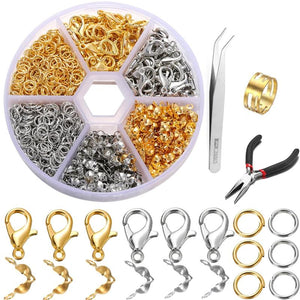 Jewelry Making Kits Lobster Clasp Jump Rings DIY Findings