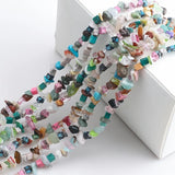 Mixed Stone Gravel Chip Beads 30Inch Lapis Opal Crystal Tumbled G