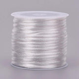 Nylon Cord Satin Rattail Thread Chinese Knotting for DIY Jewelry Finding
