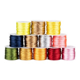 Nylon Cord Satin Rattail Thread Chinese Knotting for DIY Jewelry Finding