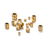 10pcs Stainless Steel Spacer Bead Charm 4 6 8 10mm Big Hole Loose Bead DIY
