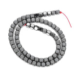 Cube Hematite Beads Square Natural Stone Beads DIY Bracelet Accessories