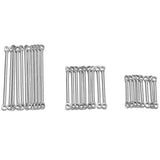20Pcs Stainless Steel PVD Double Hole Connectors DIY Jewelry Making
