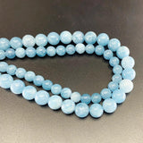 Natural Agat Stone Bead 4/6/8/10/12mm Round Loose Spacer Beads for DIY Bracelet